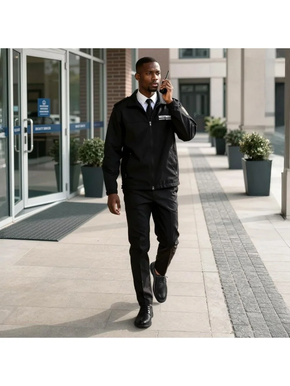 Men's Matte Black Patent Leather Anti-Slip Grooved Plain Toe Derby Tuxedo Shoes